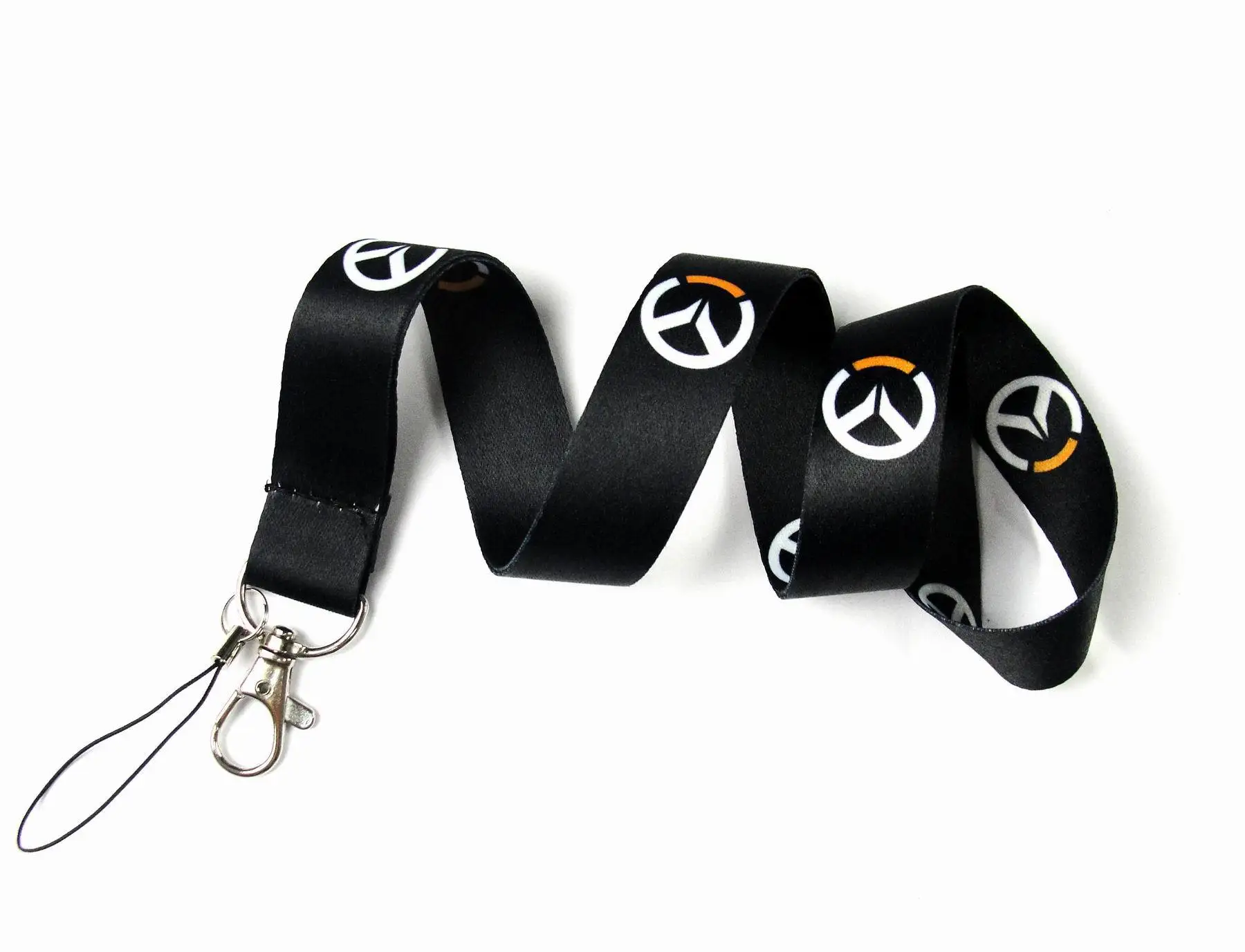 

OW Overwatch Lanyard Cartoon Cute Neck Strap for ID Badge Holders Unisex Cosplay Accessories Props Charms Trinkets Gift