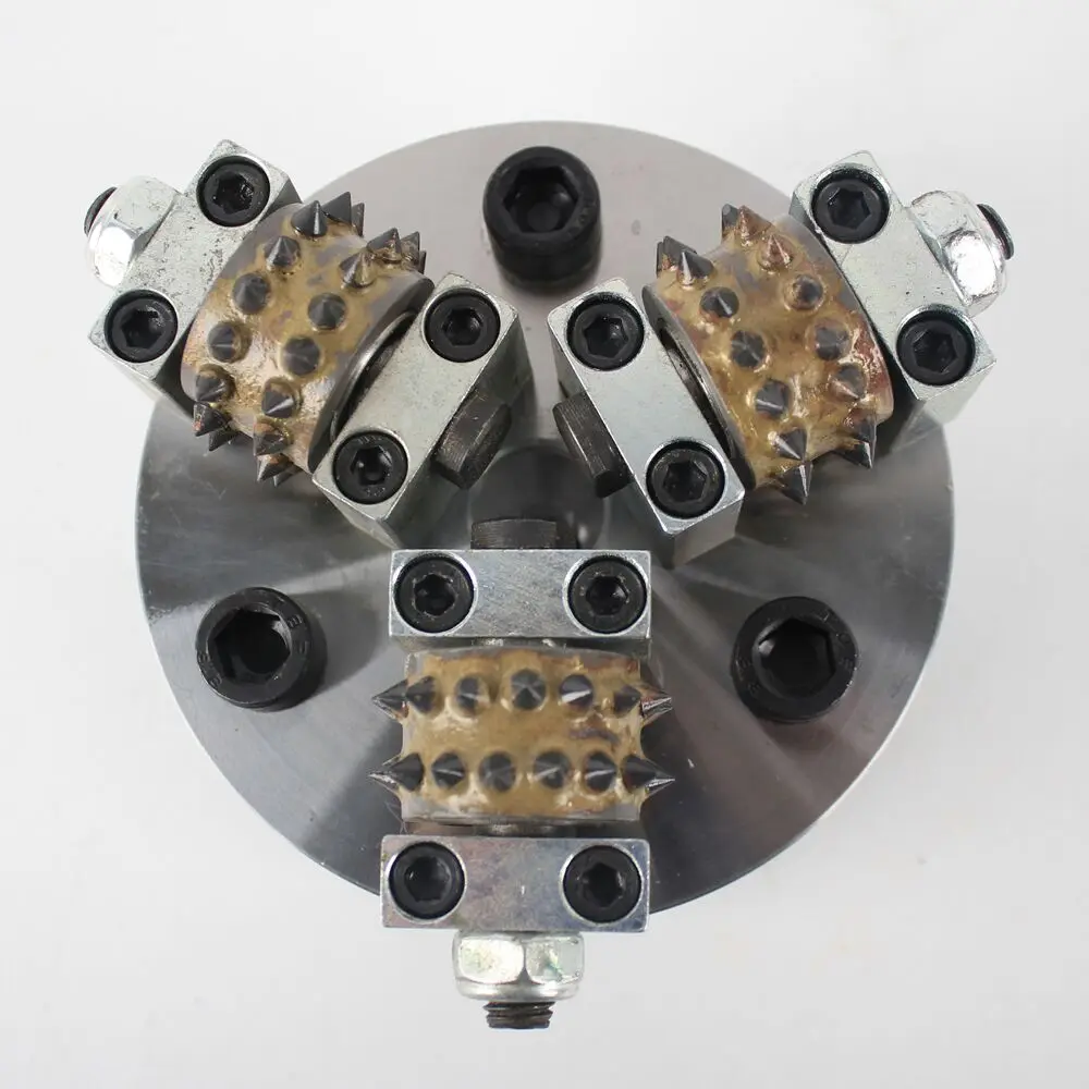 

Raizi 1 pc Bush Hammer Wheel Replacement Abrasive Roller for Stone Concrete Terrazzo Litchi Surface Epoxy Coating Hammer Plate
