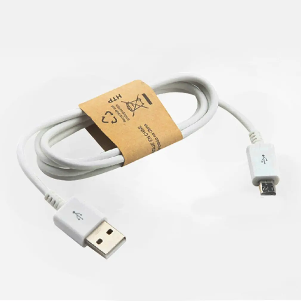 SEN Adatto per Cavo di Ricarica Micro USB 2.0 Universale per Smartphone Samsung S4 Bianco 