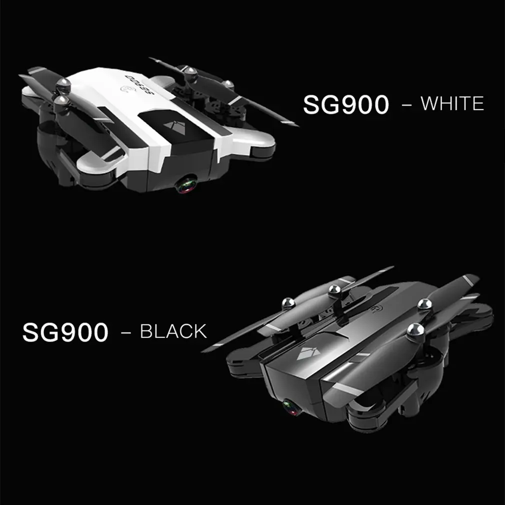 SG900 Foldable RC Drone 2.4GHz WIFI FPV Drones Optical Flow Positioning RC Drone With 4K Camera & 1100mAh Battery