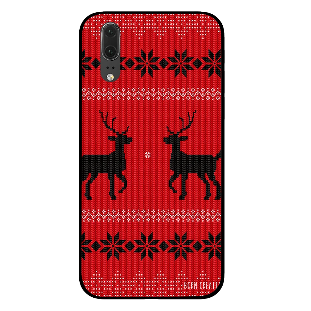 Красочные рождественские Роскошные Чехлы для huawei P30 P20 P10 mate 10 20 Pro Lite - Цвет: 12