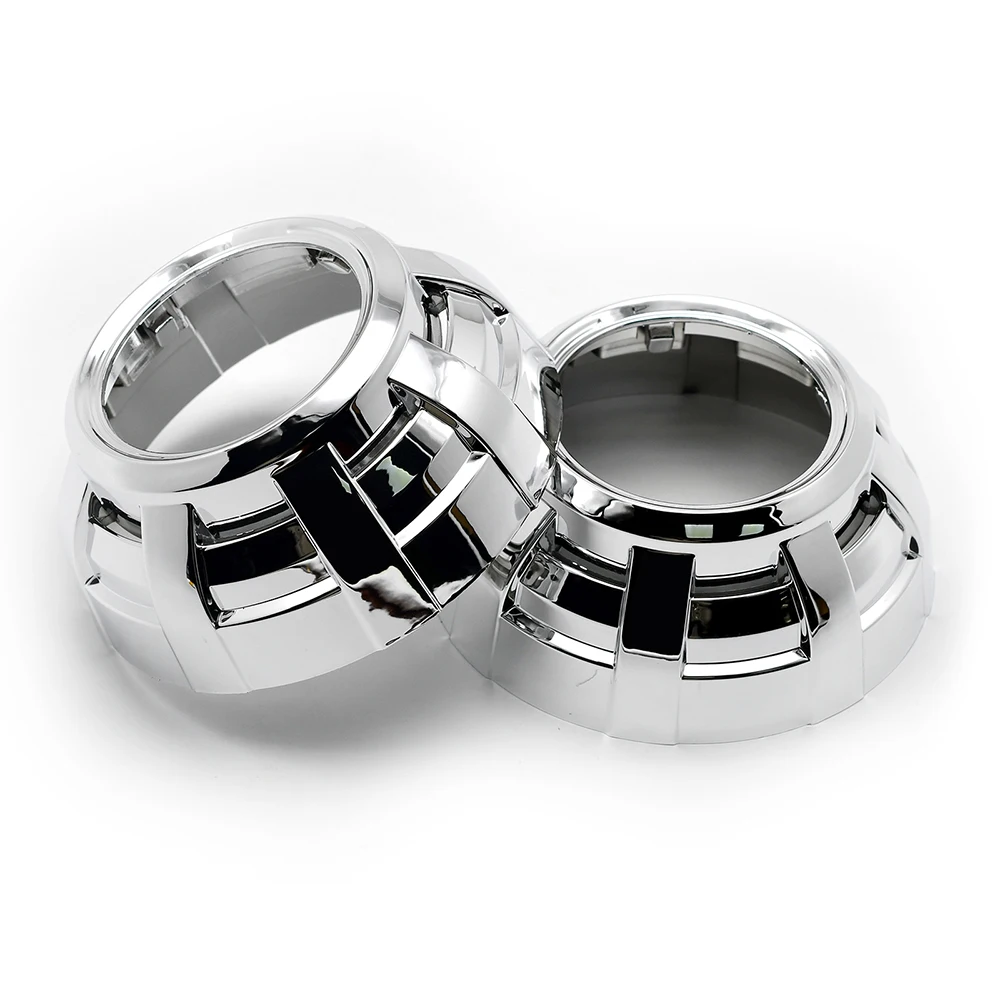 3.0 inch Bi-xenon hid projector lens shrouds mask cover 2pcs H4 Easy Install Q5 LHD RHD hid headlight car styling