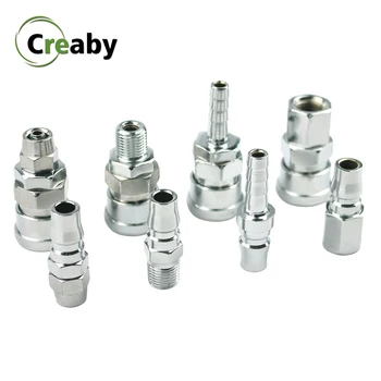 

Pneumatic Fitting C Type Hose Quick Connector High Pressure Coupler Plug Socket PP SP PF SF PH SH PM SM 20 30 40 Air Compressor