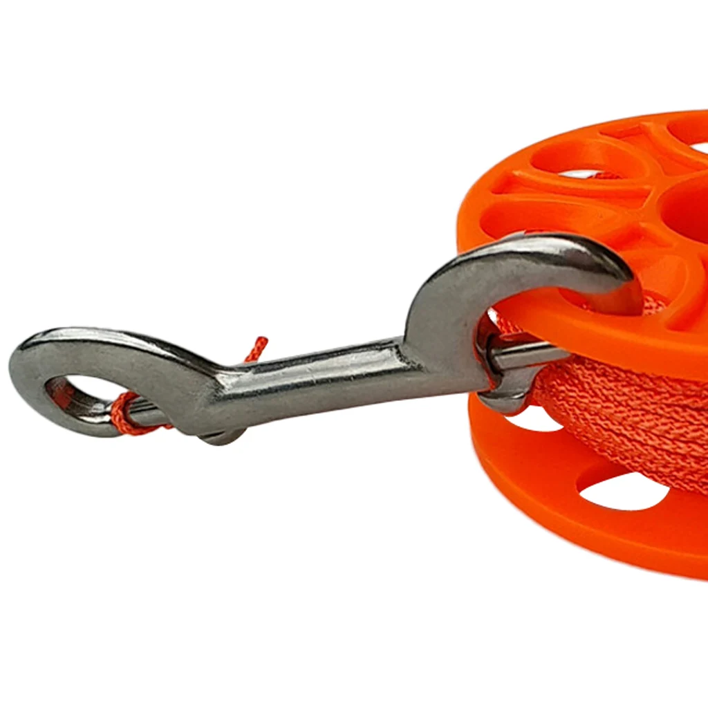 High Visibility Scuba Diving Finger Reel Spool +Dive 2 Hose Regulator Holder Diving Double Hose Holder Diving Finger Spool