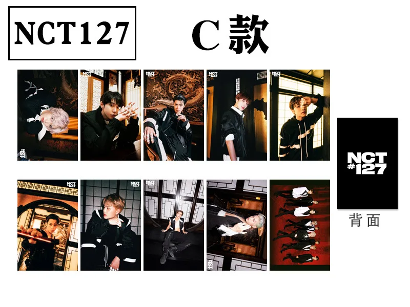 10 шт./компл. NCT127 новый альбом NeoZone lomo карта Kpop NCT Фотокарта высокого качества для