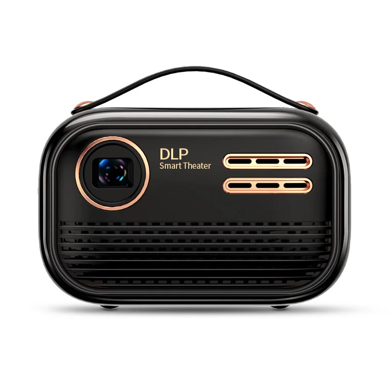 Портативный мини проектор Pico DLP Full HD 2 Гб + 8 Wi Fi со встроенной батареей| |