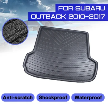 

For Subaru Outback 2010-2017 Car Rear Trunk Boot Mat Waterproof Floor Mats Carpet Anti Mud Tray Cargo Liner