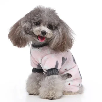 

Autumn Winter Pet Cat Dog Snowflake Pajamas Comfortable Warm Cute Pattern Pet Cat Dog Clothes