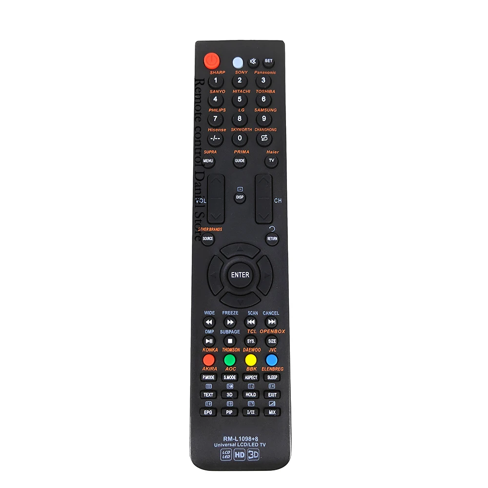 RM-L1098 + 8 HUAYU Универсальный ЖК-дисплей для передней лампы с дистанционным управлением