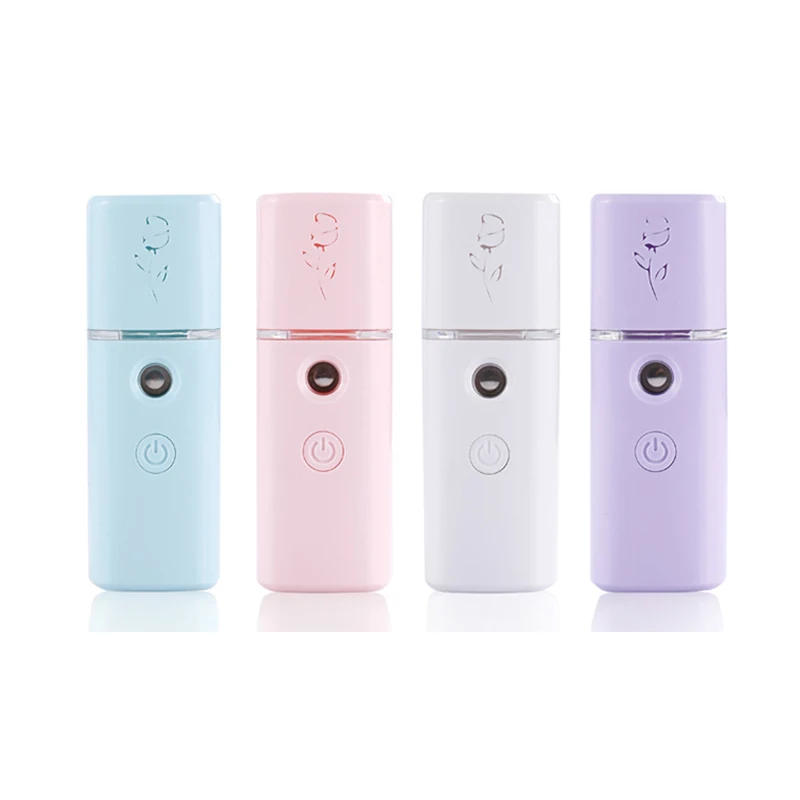 

Facial Moisturizing Beauty Instrument Portable USB Charging Nano Mist Spray Handy Atomization Mister ABS Device Beauty Tools