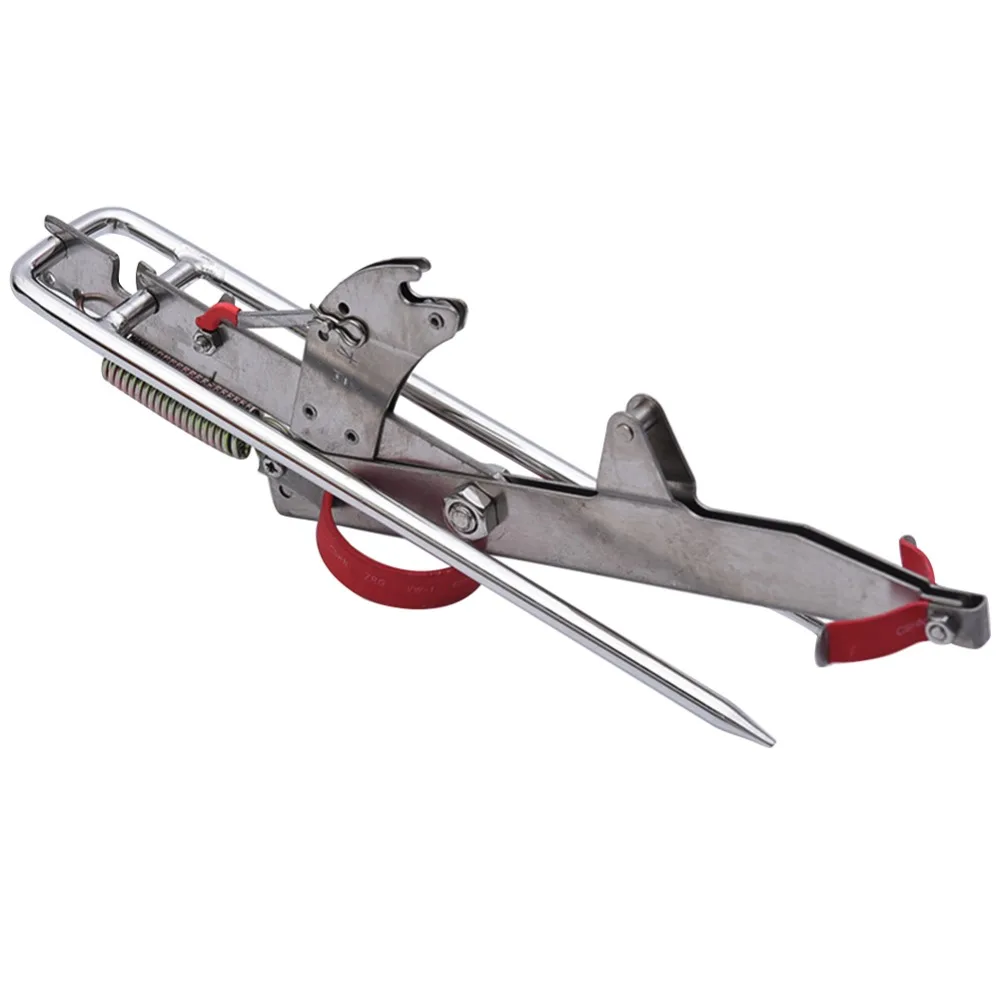 

Auto Tip Up Fishing Rod Double Spring Activated Hook Setter Holder