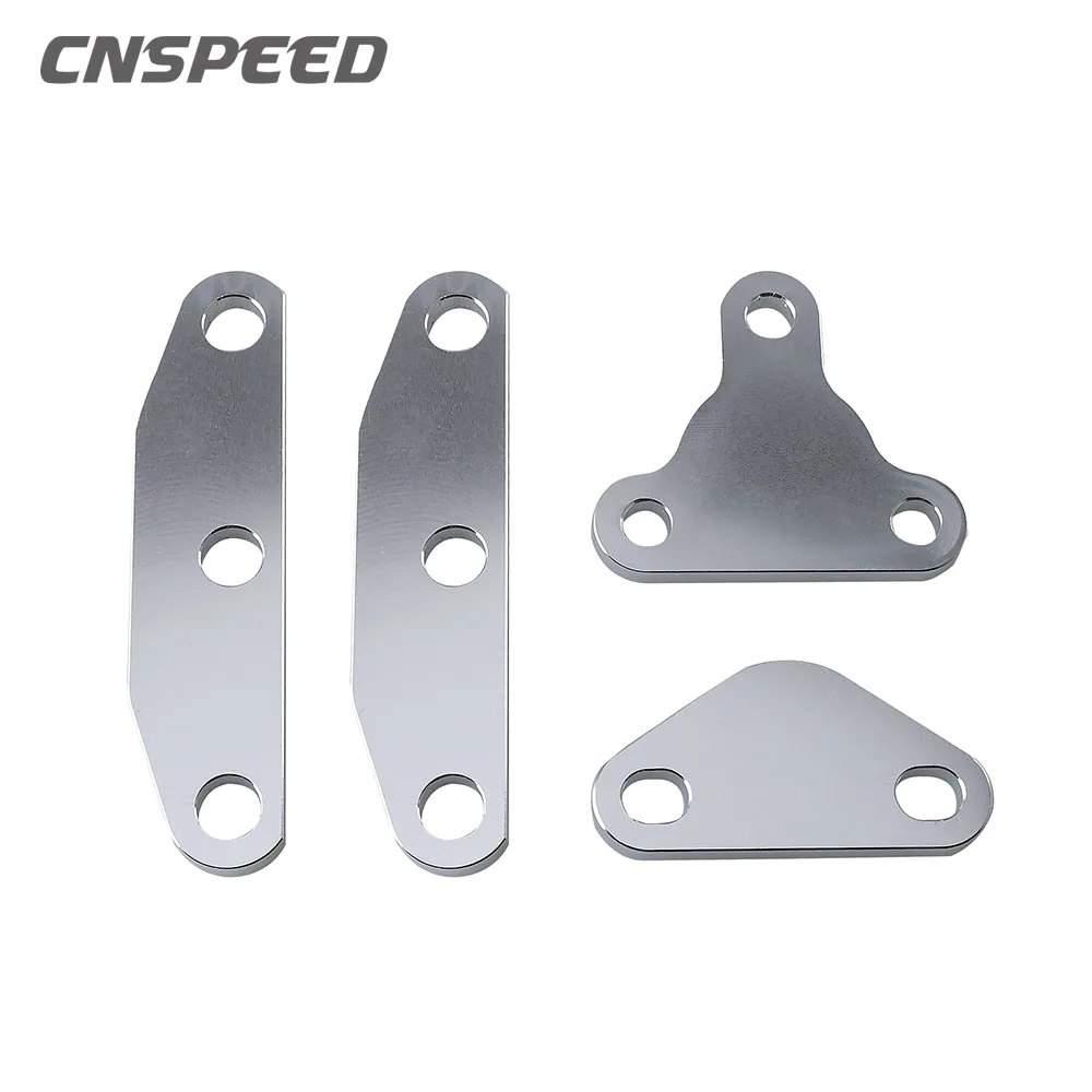 1-Set-For-Egr-Smog-Delete-Exhaust-Intake-Block-Off-Plate-Kit-Aluminum ...