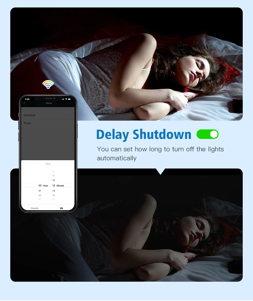 Controle de Voz Trabalho com Alexa Tuya Inteligente Lâmpada Led E14 Rgb cw Regulável Mágica 5w Vela Google Assistente Casa wi fi 14 lâmpada mágica 5w vela trabalho com alexa google assistente casa
