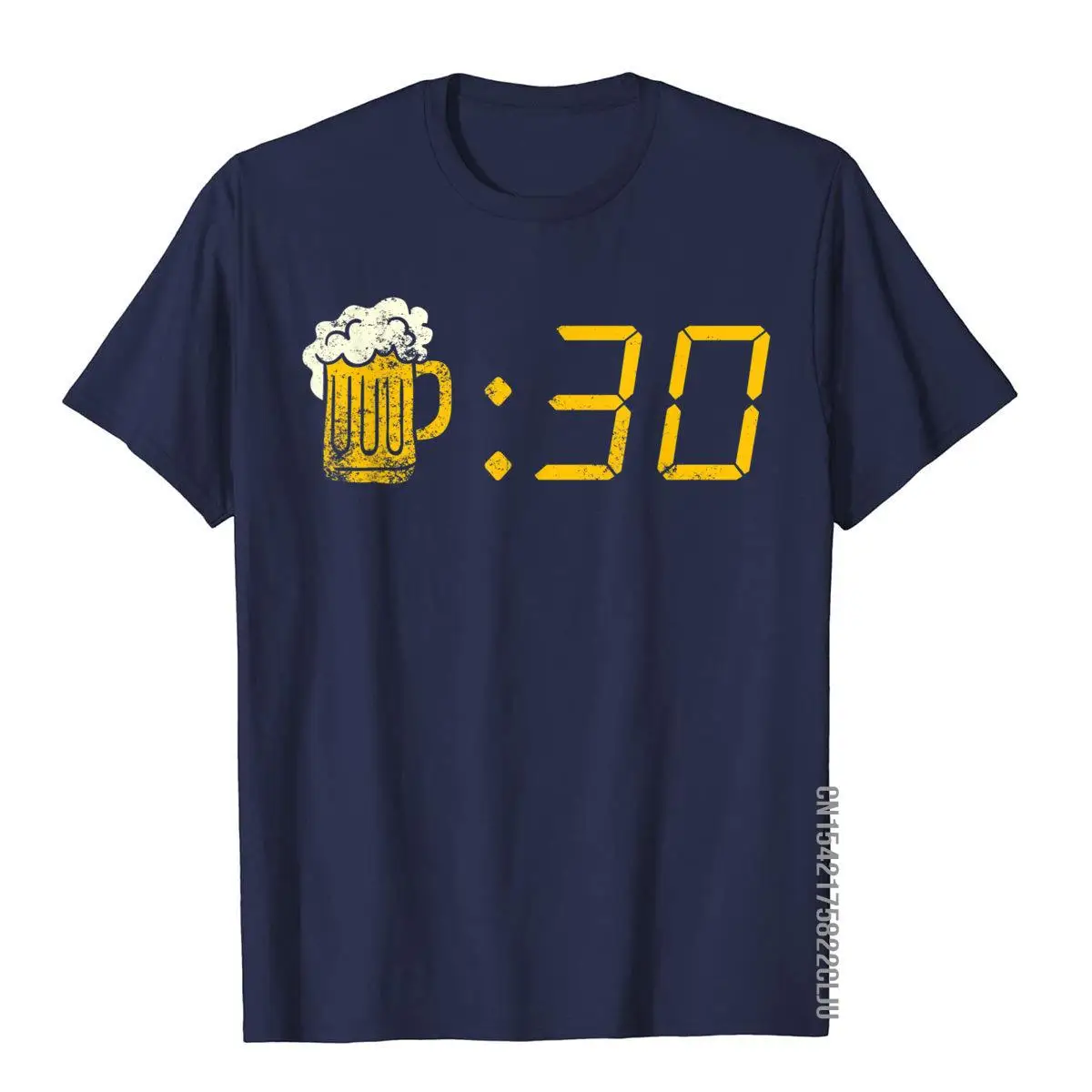 Beer Thirty. Funny Drinking Or Getting Drunk T-Shirt__97A3520navy