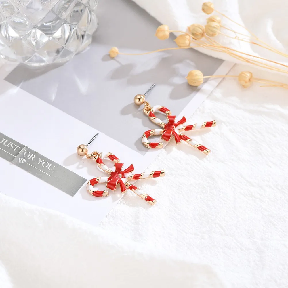 Christmas Earrings - Set Six Different Angle Long Statement Acrylic Dangle Delicate Gifts | Украшения и аксессуары
