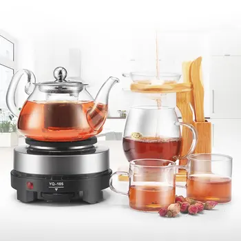 

YQ105 Household multifunctional electric furnace stainless steel 500W coffee tea stove mini protable temperature control