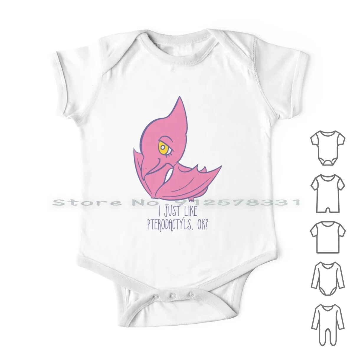 

Kids I Just Really Like Pterodactyls Ok  Funny Dinosaurs T Shirt Newborn Baby Clothes Rompers Cotton Jumpsuits Pterodactyls