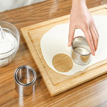 

1 Pcs Round Shaped Dough Cutting Tools Kitchen Gadgets Cooking Pastry Tools Dumplings Cutter Portable Dumplings Wrappers Molds