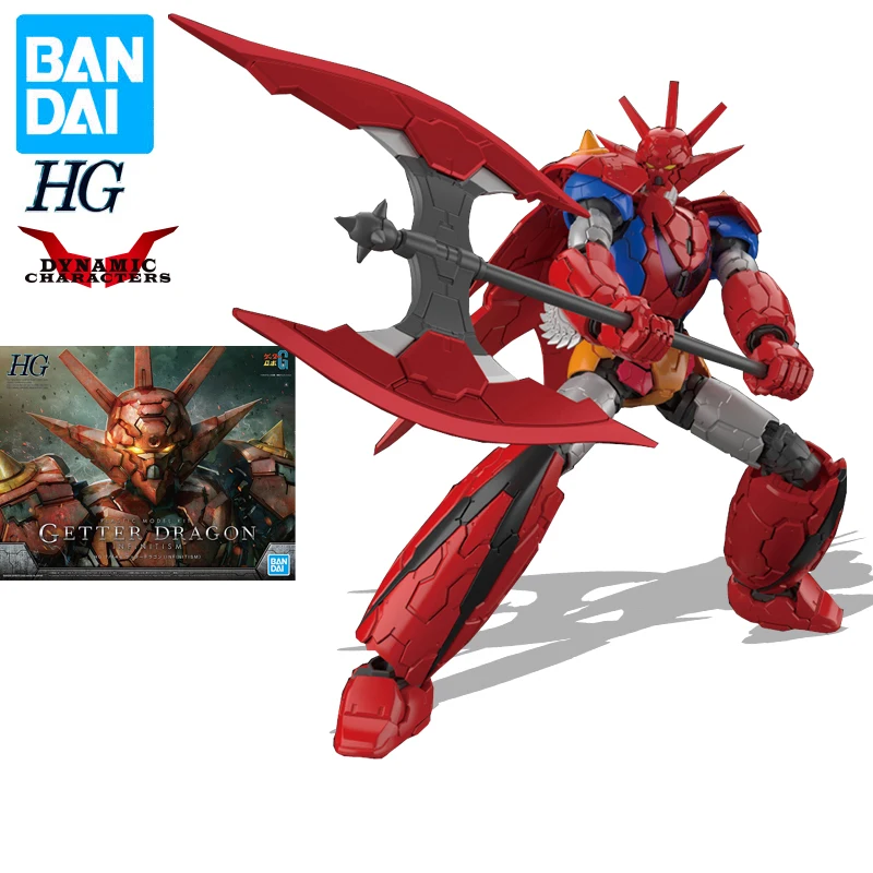Фигурки игрушечные BanDai Gundam HG1/144 Mazinger Z GETTER DRAGON INFINITISM Ver сборные модели игрушки