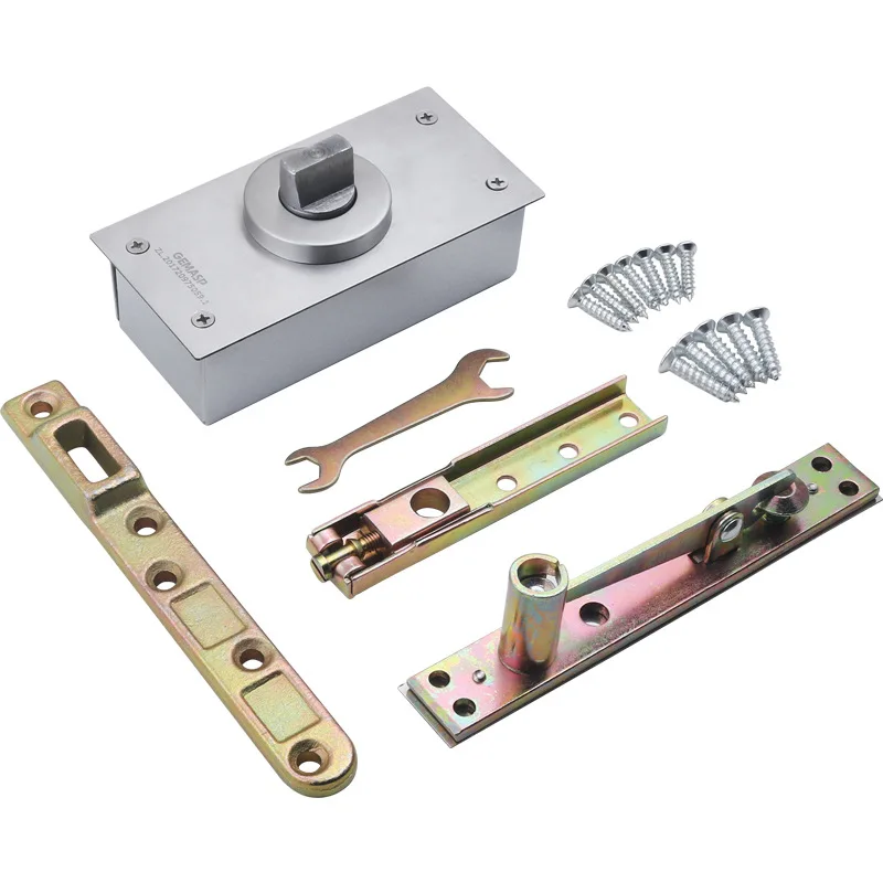 

Pivot door 360 swivel concealed Floor Spring hinge hardware hidden self closing heavy duty stainless steel gate hinge