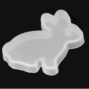 

DIY Rabbit Cat Silicone Resin Molds Animal Pendant Necklace Jewelry Mold Tools