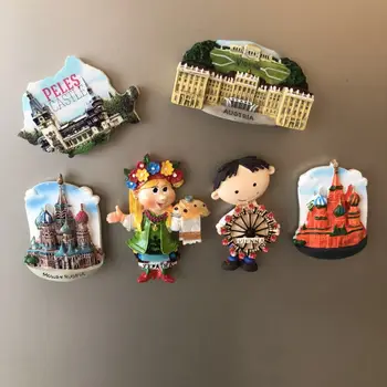 

World Australia Tourism in Russia Attractions Souvenirs Stereo Resin Refrigerator Magnet Refrigerator Decorations fridge magnet