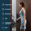 Дверной замок OKLAR с распознаванием отпечатков пальцев для Xiaomi Mihome APP, видимый цифровой смарт-пароль, NFC, автоматический электронный замок ► Фото 2/6