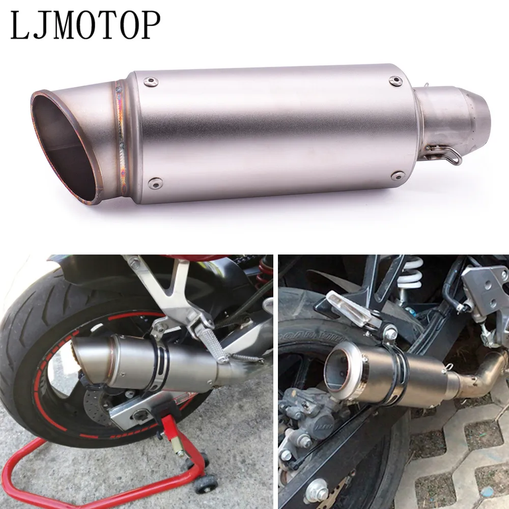 Мотоцикл SC выхлопной escape Модифицированная выхлопная система дБ убийца для YAMAHA mt07