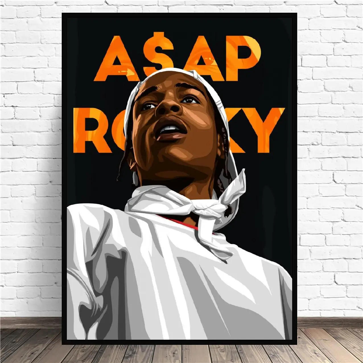 ASAP Rocky музыкальный Рэппер холст картины настенные печать на холсте домашний