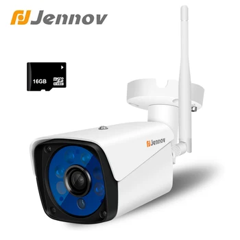 

Jennov 1080P IP Camera Wifi Home Security Outdoor HD Video Surveillance Security Cameras Built-in SD Card Slot Onvif Wifi Camera