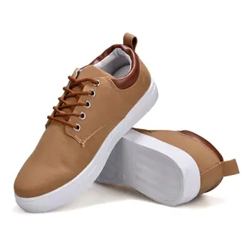 

Hot Sale Casual Shoes Men Sneakers Breathable Leisure Shoes Fashion Business Man Sneakers Vulcanized Canvas Shoes Big Size 47