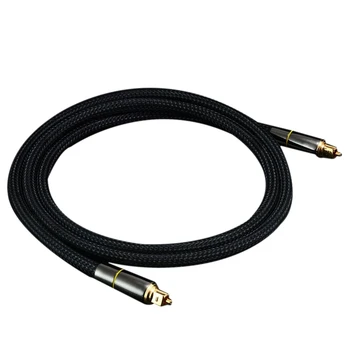 

o Cable SPDIF Output Cable 5.1 Sound Channel Digital Optical Fiber Power Amplifier Optical Connection Cable 2M