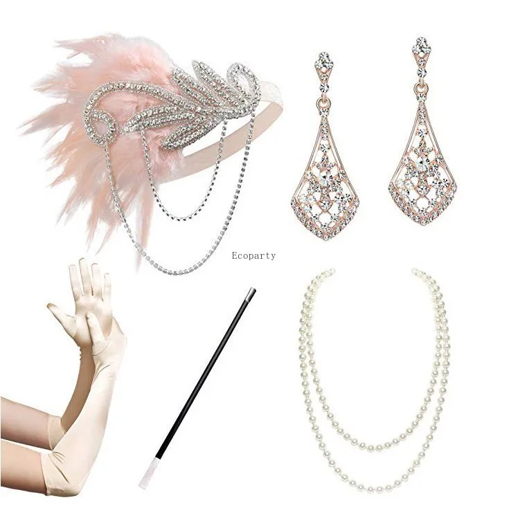 1920s Flapper Accessory Set 4