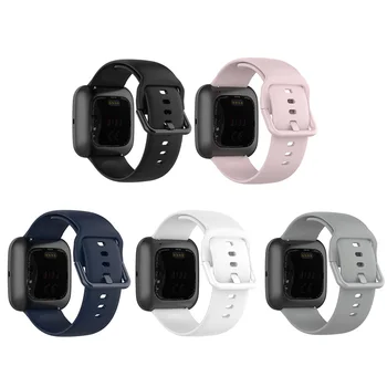 

Accessories Strap For Fitbit Versa 2 Band Soft Silicone Wrist Waterproof Replacement Watch Strap For Fitbit Versa/Versa 2/Lite