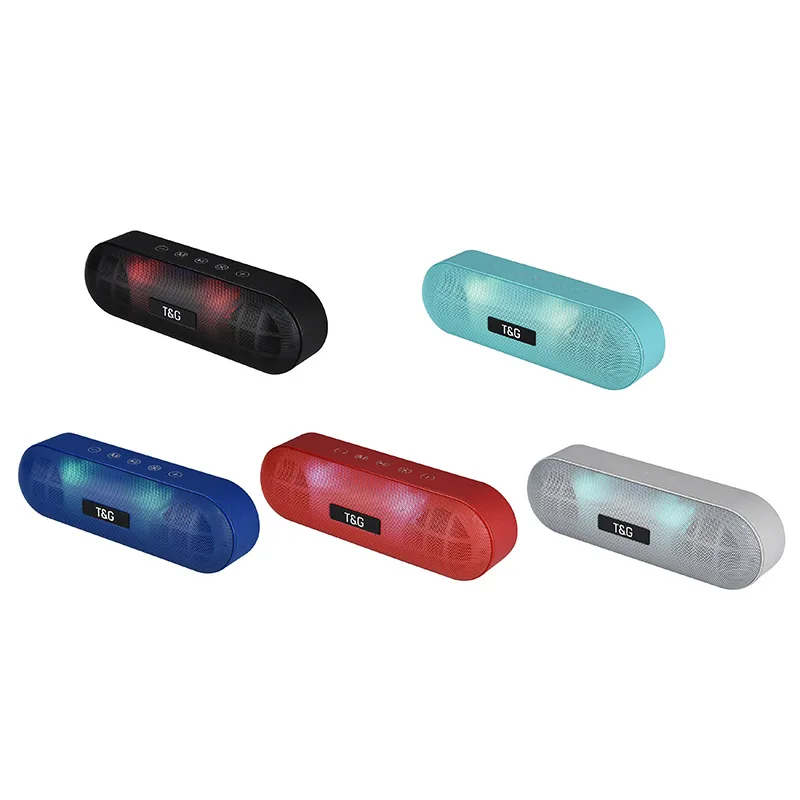 

TG 148 portable wireless radio music Center Bluetooth speaker LED color home theater subwoofer boombox woofer Handsfree F4036