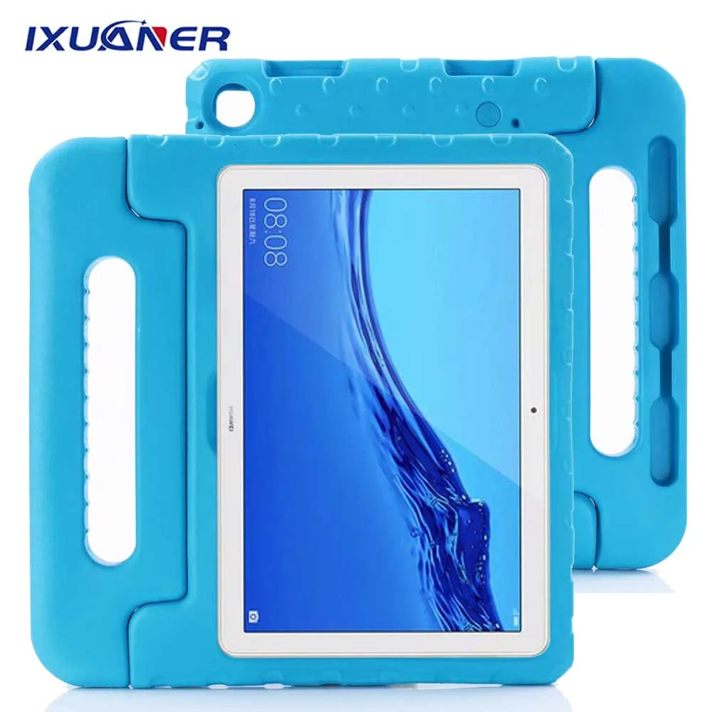 Противоударный детский чехол EVA для Huawei MediaPad M5 Lite 10 BAH2 W19/L09/W09 1 &quotчехол подставка