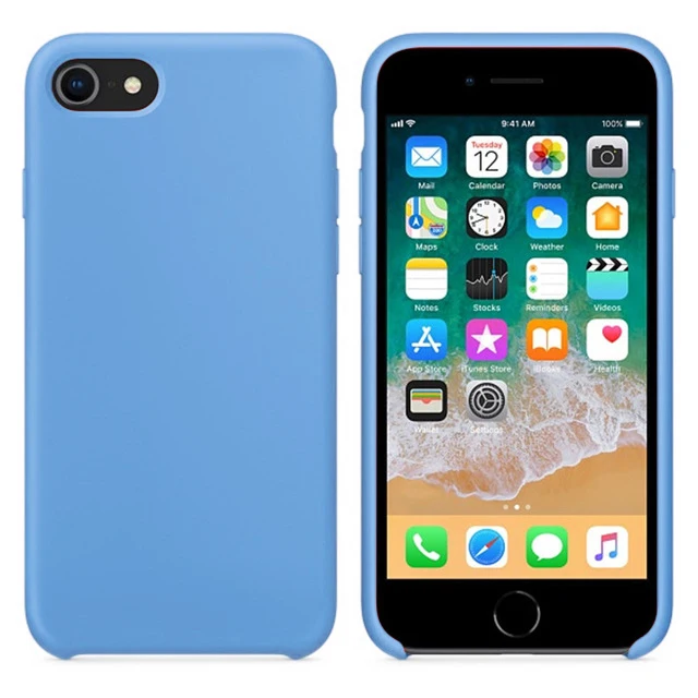 23 Официальный силиконовый чехол с логотипом для iPhone 11 Pro 7 8 6 6splus, Жидкий чехол для Apple iPhone xs max xr x 11pro Max, чехол - Цвет: 23