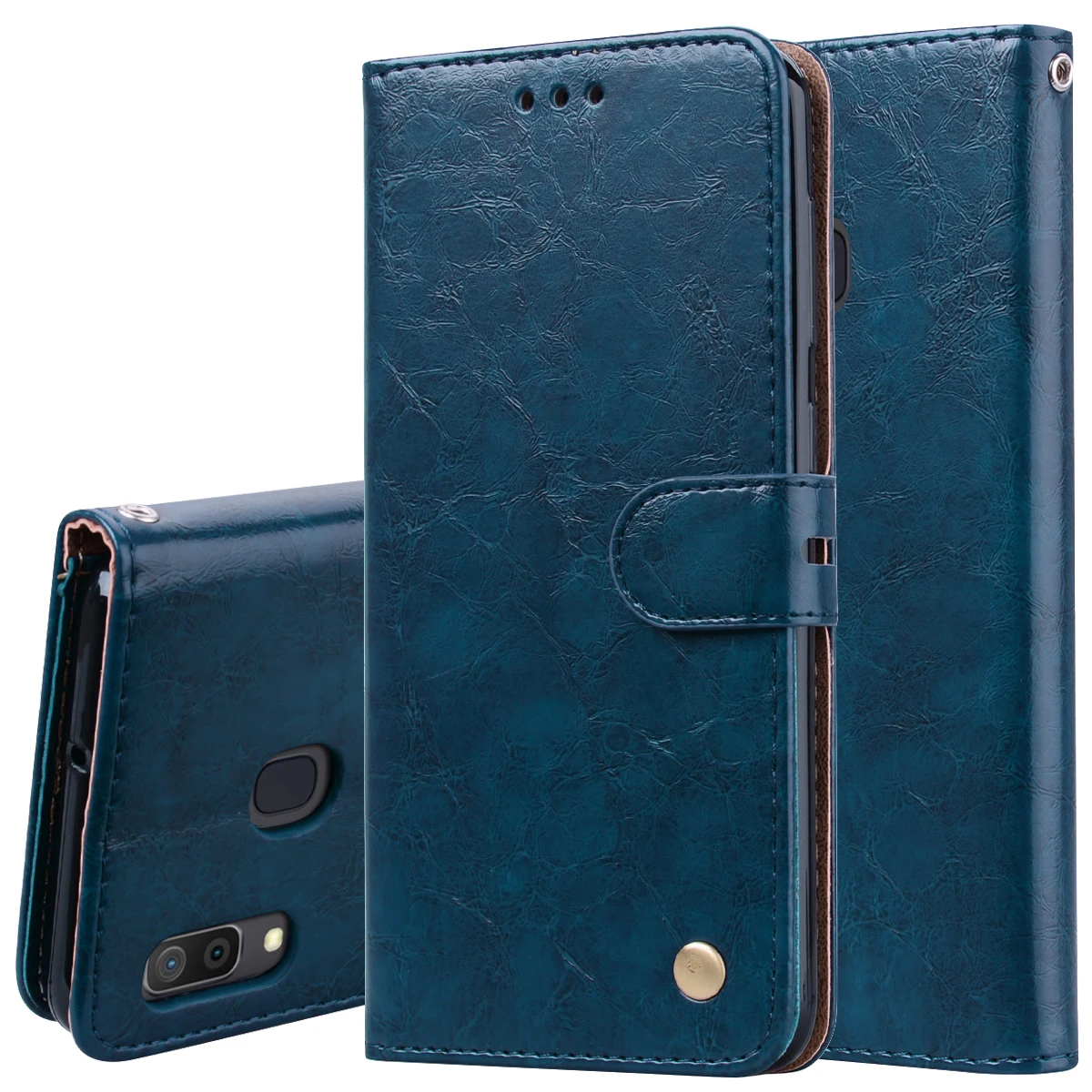 Vintage Leather Phone Case - Premium Protective Cover