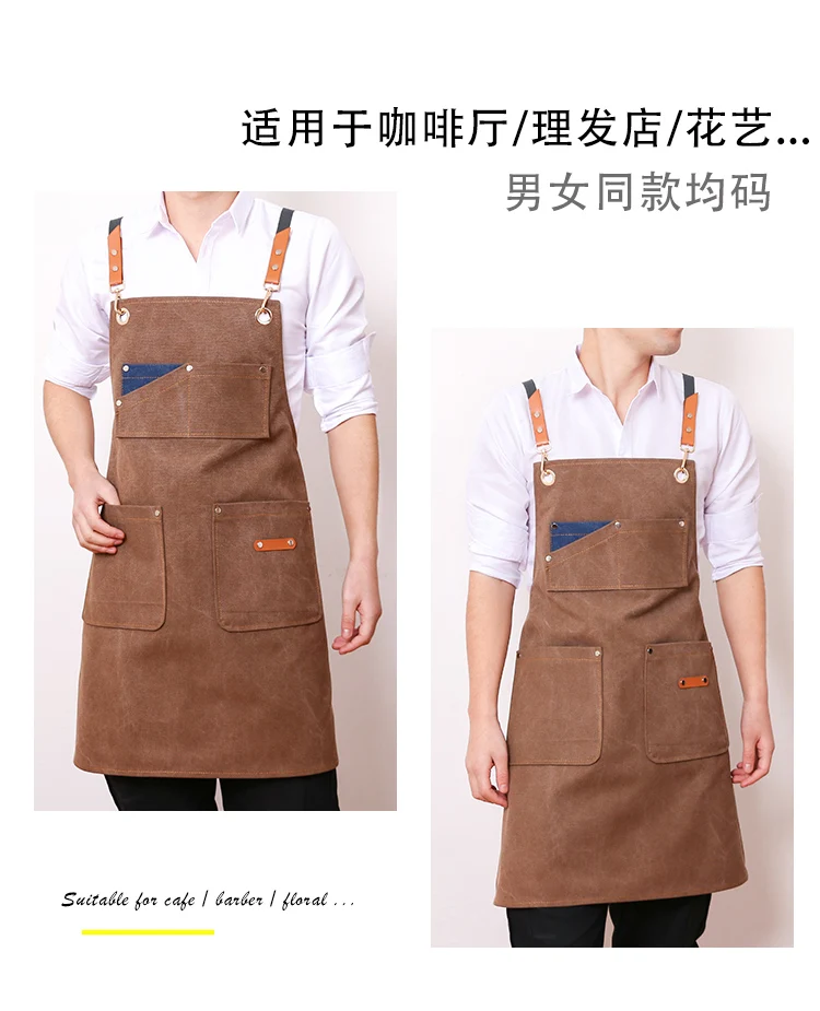 Nueva moda antiincrustant cocina Denim delantal para mujer y hombre fzante trabajo delantal Pinafores Tablier унисекс для взрослых
