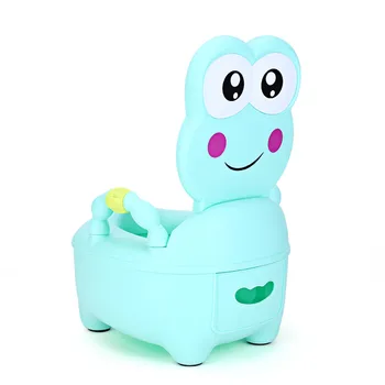 

Baby Potty Toilet Bowl Training Pan Toilet Seat Children Pot Kids Bedpan Portable Urinal Backrest Cartoon Cute Pot N30
