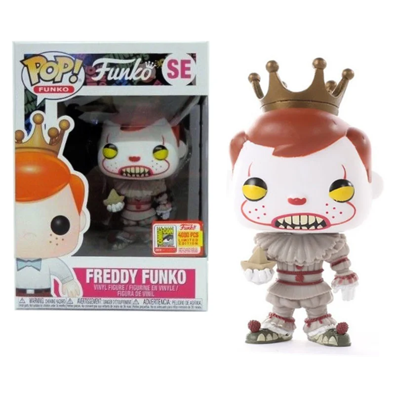 

FUNKO POP New Freddy Funko (Pennywise) SE # Limited Edition Action Figures Model Toys for Children Christmas Birthday Gifts