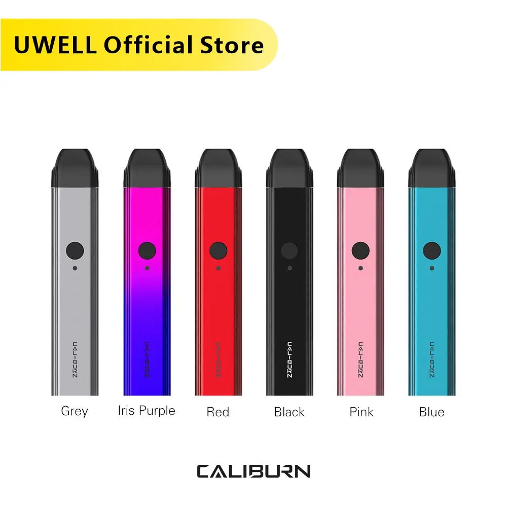 Комплект для электронной сигареты UWELL Caliburn 2 мл многоразовый картридж 11 Вт 520 мАч |