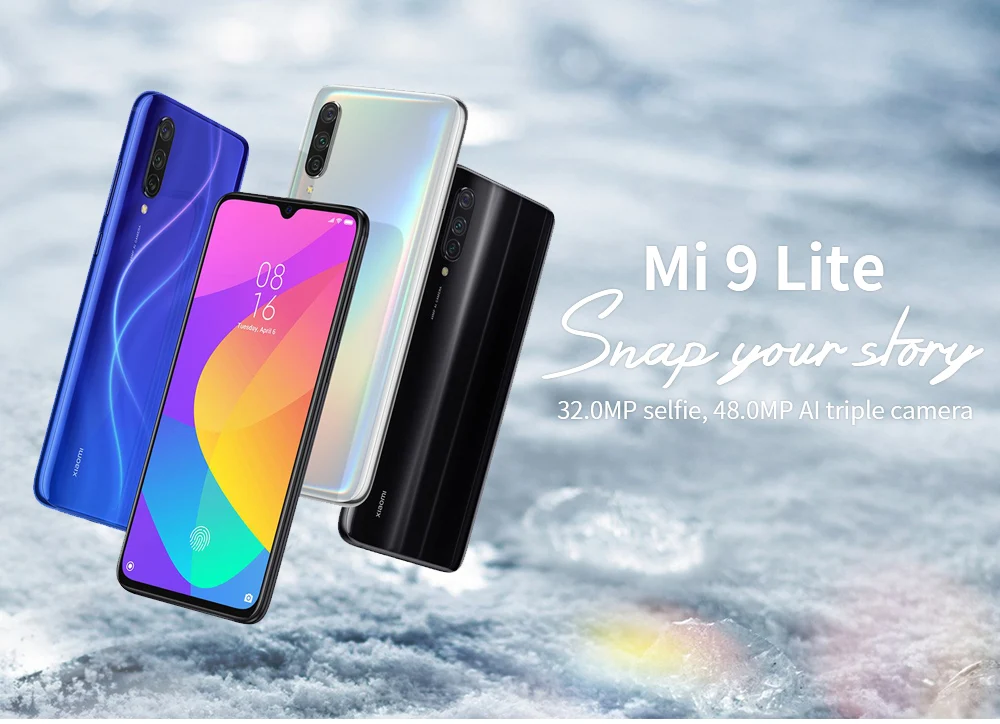 Xiaomi mi 9 Lite 4G Phablet 6,39 дюймов mi UI 10 Qualcomm Snapdragon 710 Восьмиядерный 2,2 ГГц 6 ГБ ОЗУ 64 Гб ПЗУ Мп+ Мп