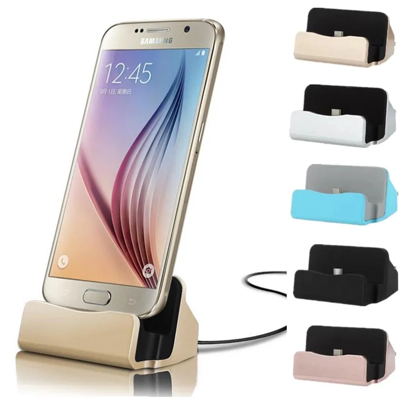 Stand Holder Charging Base Dock For Samsung Galaxy A02 A3 J2 J5 J7 M01 Galaxy S7 Edge S6 S5 S4 S8 S21 S20 N20 Ultra M12 A32 65w fast charger