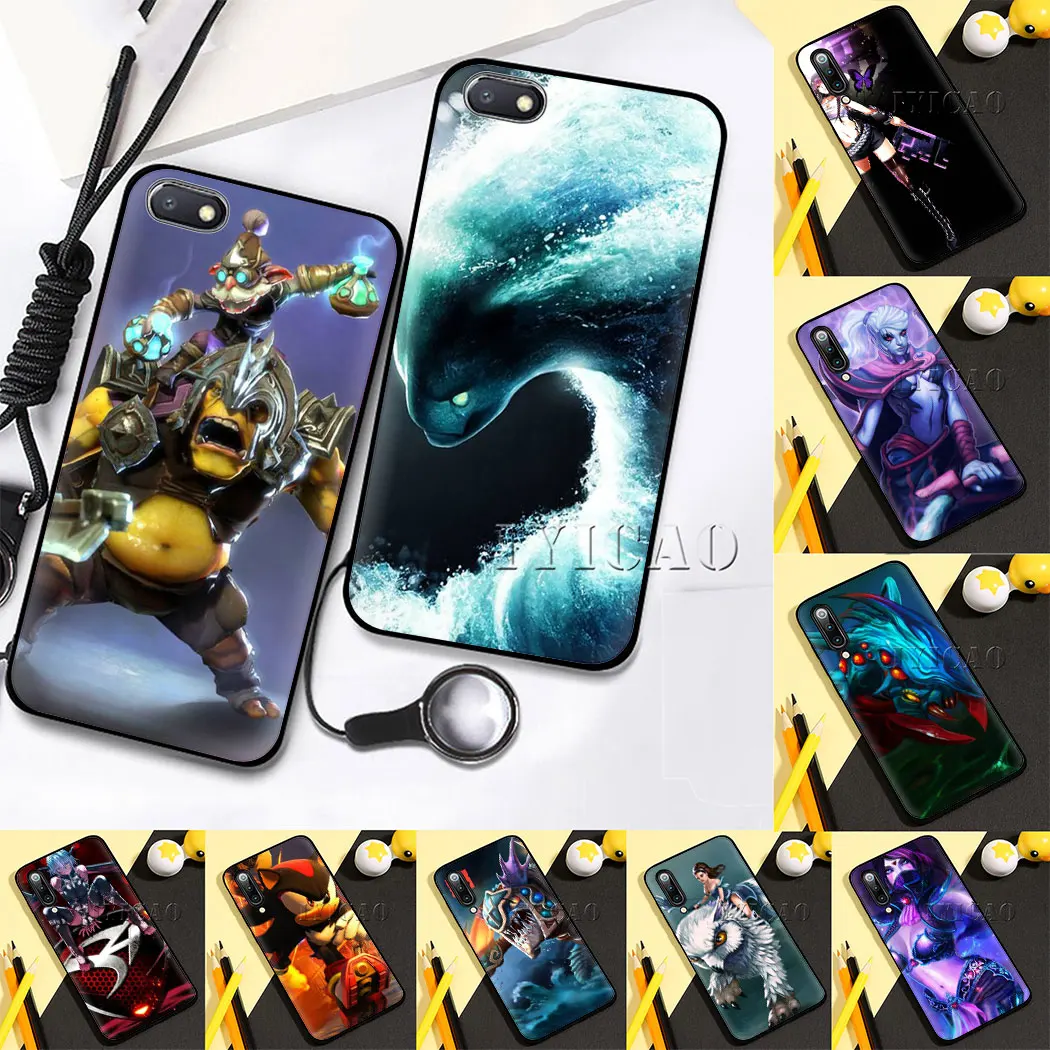 Shadow Fiend Dota 2 Мягкий силиконовый чехол для Xiaomi Redmi 5 6 7 4A 5A 7A 8A 4X 6A Plus S2 Go K20 Pro |
