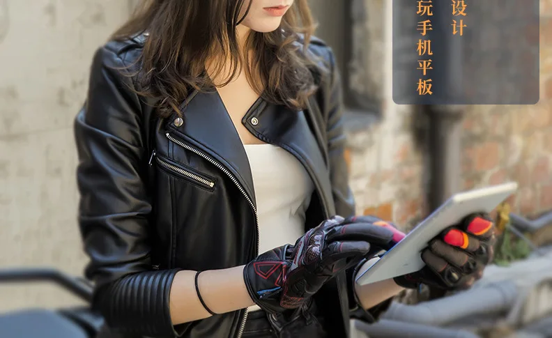 Masontex秋冬摩托车骑行手套 变色 防风防水保暖防摔骑士手套批发
