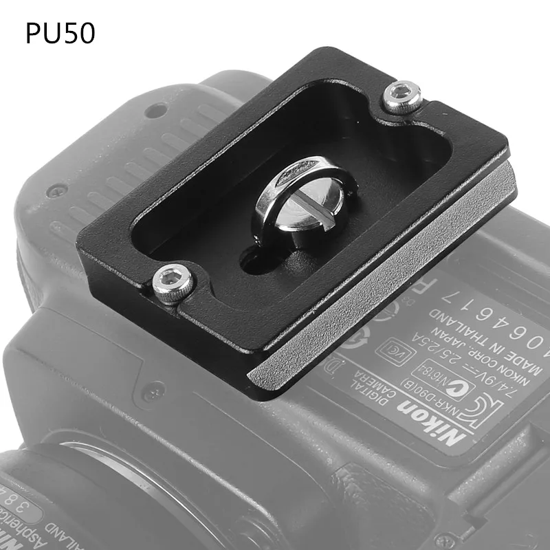 BEESCLOVER PU100 PU70 PU60 PU50 PU40 Quick Release Arca Swiss Benro Plate Ballhead Tripod Quick Release Plate для камеры r60