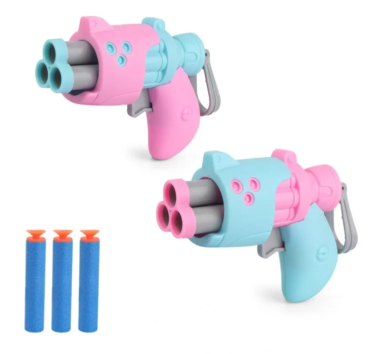 ABS toy gun children mini pistol air soft bullet gun bullet gun three years old+ 2