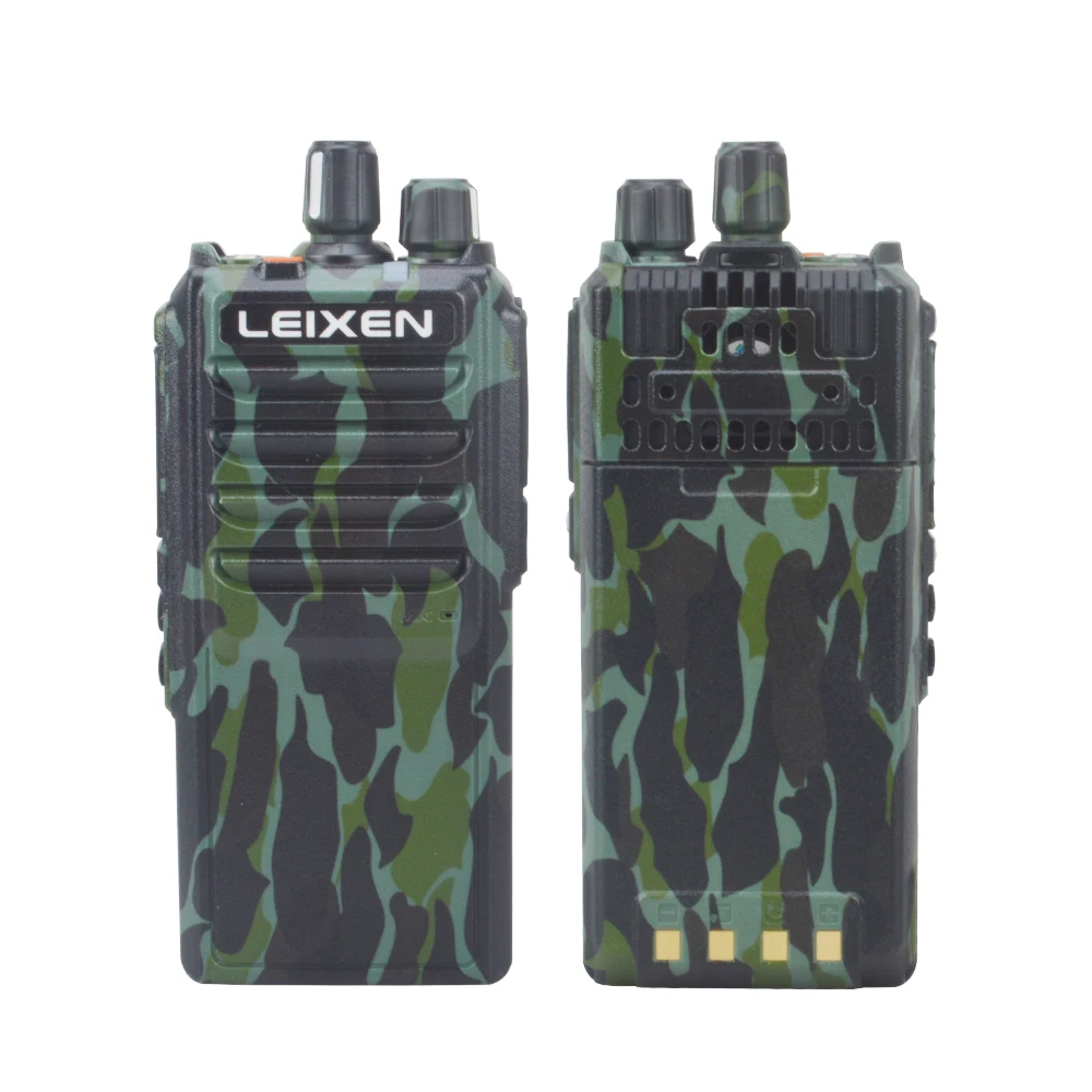 LEIXEN VV-25 UHF Walkie talkie long distance comunicador Genuine 25W high power 15Km talkie walkie 400-480MHz Camouflage 2