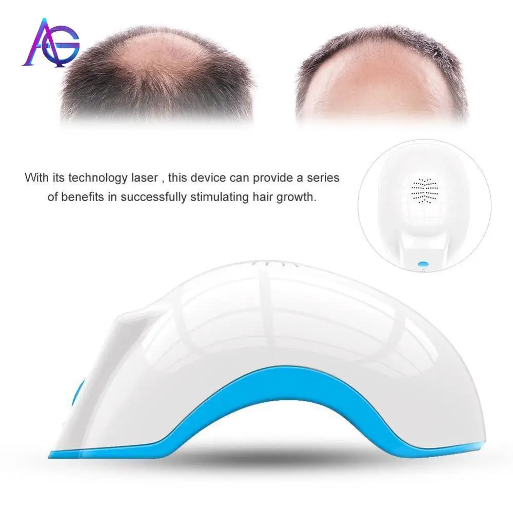  New Portable LED Anti-hair loss Hair growth HELMET - 4000120201039